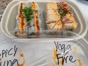 Spicy Tuna & Yoga Fire  at Kensho in Westminster