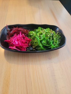 Seaweed salad at Kensho in Westminster