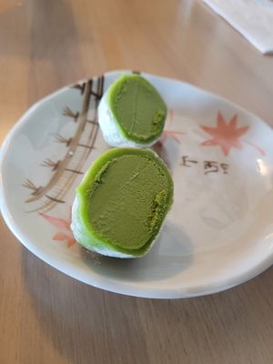 Matcha Mochi at Kensho in Westminster