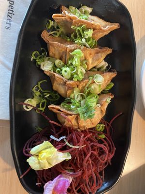 Omni Pork Gyoza   at Kensho in Westminster