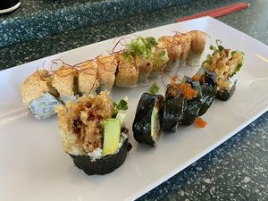 Yoga Fire & Spider Roll at Kensho in Westminster
