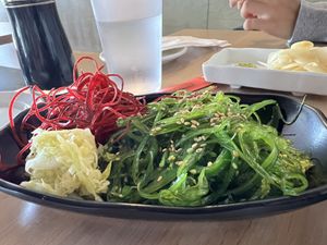 Seaweed salad  at Kensho in Westminster