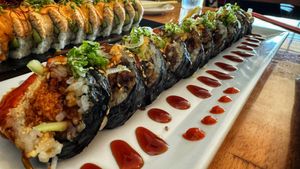 Lava roll  at Kensho in Westminster