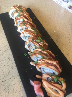 Crunchy Cali, this was prob my fav! Hard to decide they were all so yummy! at Kensho in Westminster