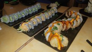 Vegan roll at Kensho in Westminster