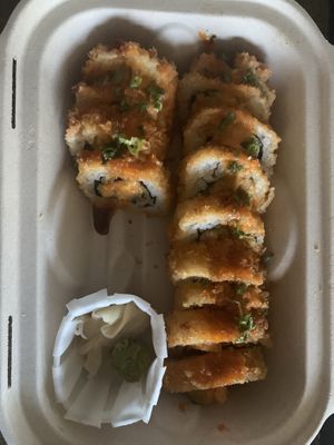 Crunchy Cali Roll  at Kensho in Westminster