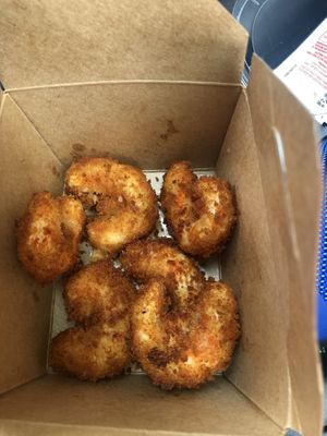 tempura shrinp at Kensho in Westminster