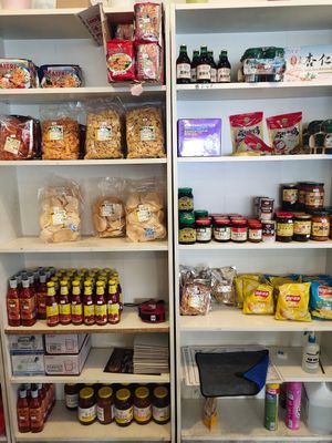 Vegan and vegetarian products at True Veggie 实斋 in Central Singapore