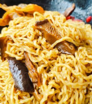 Chewy and not soggy, just nice at True Veggie 实斋 in Central Singapore