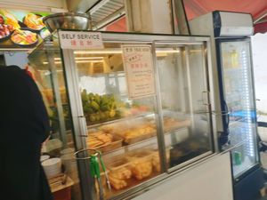 They serve YTF too ... at True Veggie 实斋 in Central Singapore