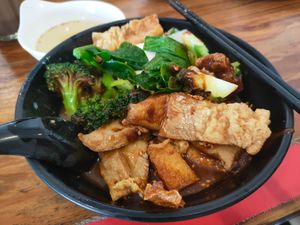 Ytf ... at True Veggie 实斋 in Central Singapore