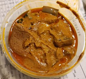 Curry Fish Rice set - takeaway at True Veggie 实斋 in Central Singapore