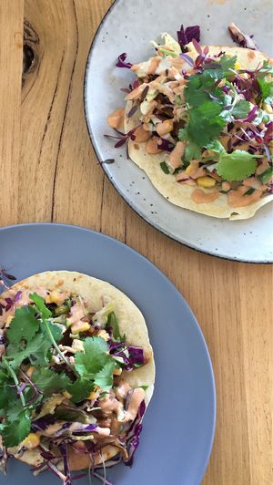 jackfruit tacos at Crux in Semaphore
