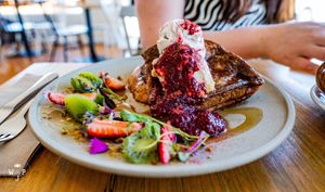 Waffles  at Crux in Semaphore