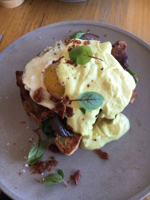 Sunny side up  at Crux in Semaphore