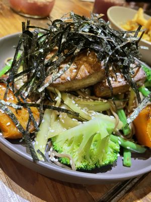 Soba noodle  at POP vegan in Hong Kong Island