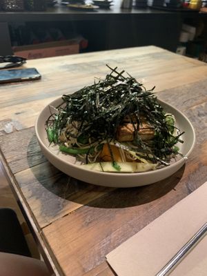 Soba noodle  at POP vegan in Hong Kong Island