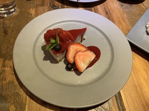 Dessert at POP vegan in Hong Kong Island