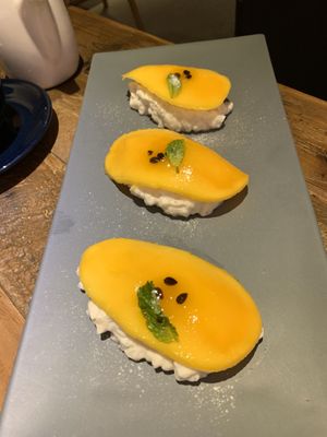 Dessert at POP vegan in Hong Kong Island