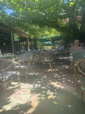   at Patriko in Stoupa