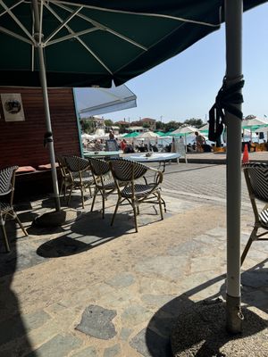   at Patriko in Stoupa