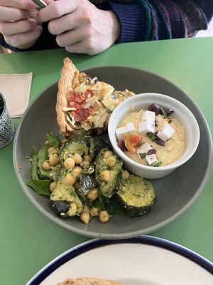 Quiche   at The Greenhouse Cafe in Felixstowe