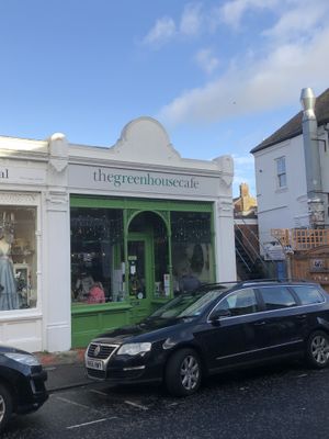 Exterior at The Greenhouse Cafe in Felixstowe