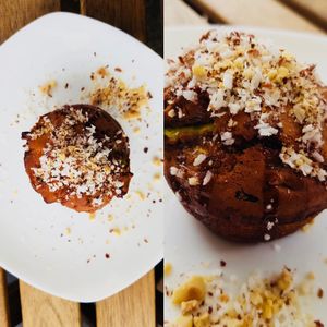 Vegan muffin at The Electric Vegan in Dublin