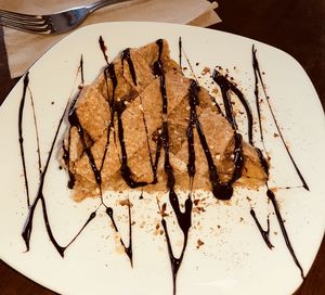 Apple & Cinnamon vegan Tart at The Electric Vegan in Dublin