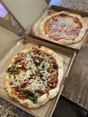 Vegan Cheese and Veggie at Mod Pizza in Decatur