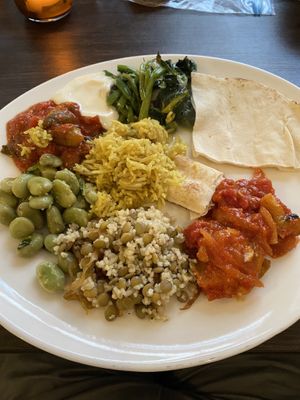  Try the vegan platter  at Syrisch Eethuis Moushmoush in Arnhem