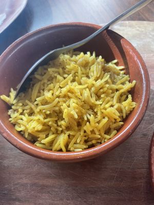 Rice  at Syrisch Eethuis Moushmoush in Arnhem