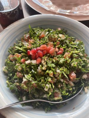 Tabouleh  at Syrisch Eethuis Moushmoush in Arnhem