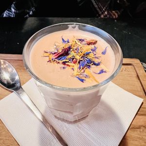 Hot chocolate at Venue in Prague