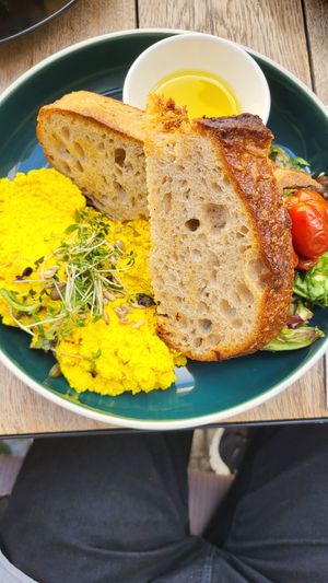 Scrambled Tofu at Venue in Prague