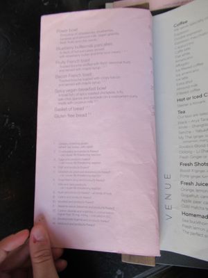 2018 Menu - Page 2 at Venue in Prague