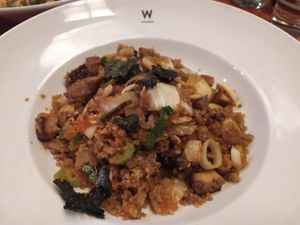 Kimchi grost 🍛 at Wrenkh Restaurant in Vienna