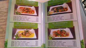 Veggie Menu at Saigon Rice in Mainz