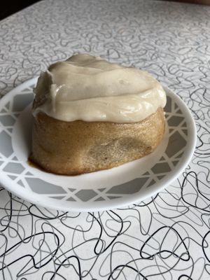 Cinnamon bun at Spiral Diner & Bakery in Dallas