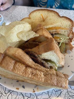 Triple Double.  at Spiral Diner & Bakery in Dallas