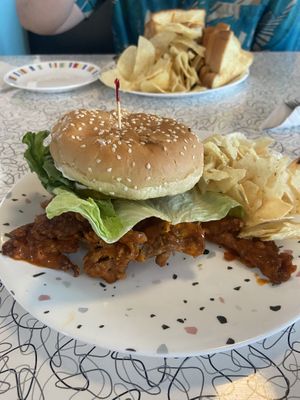 Texas Hot Chicken.  at Spiral Diner & Bakery in Dallas