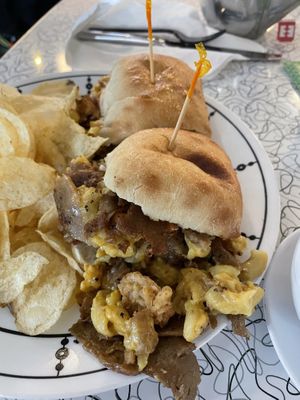 Philly Mac.  at Spiral Diner & Bakery in Dallas