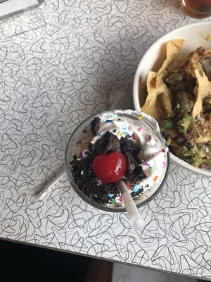 cookies and creme shake at Spiral Diner & Bakery in Dallas