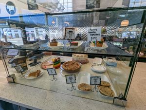 Desserts galore. at Spiral Diner & Bakery in Dallas