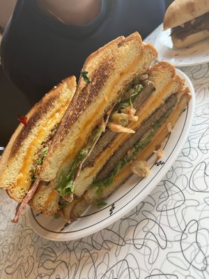 The triple double   at Spiral Diner & Bakery in Dallas