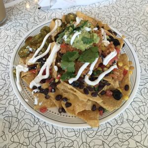 supreme nachos  at Spiral Diner & Bakery in Dallas