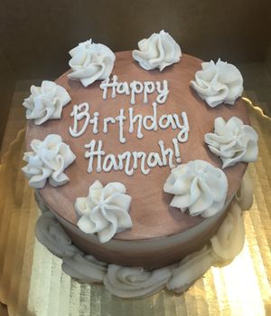 Amaretto flavored vegan cake - delicious!  at Spiral Diner & Bakery in Dallas