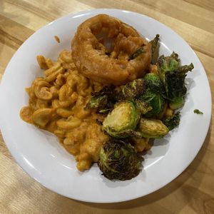 Mac n cheese at Rutabagas in Lincoln