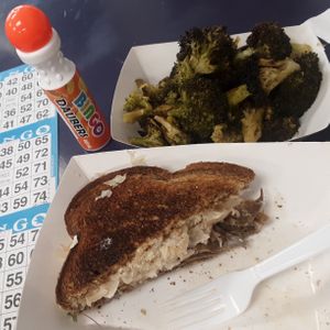 Reuben Sandwich, Roasted Broccoli at Rutabagas in Lincoln