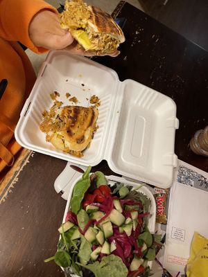 Take out as easy when it’s only a 1 .5 miles  away  at Rutabagas in Lincoln